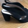 Carl Scarpa Black suede heels Image 2