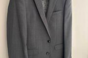Remus Uomo Slim Fit Grey Wool Rich Suit (36R / 32S)