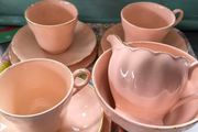 Vintage Grindley Peach Petal Tea Set