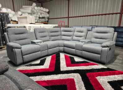 New Apollo Corner sofa With Two Cupholder Consoles