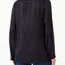 Armani Exchange Ladies Casual Fit 3RYC18 , Lace-up collar, Button closure. Shirt / Shirt / Blouse Image 3