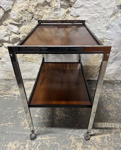 Mid Century Modern Drinks Trolley by Howard Miller