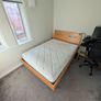 Double bed frame and mattress Image 4
