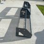 External Steel Backdoor Steps Image 2