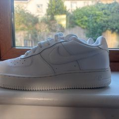 Nike Air Force 1 white trainers UK 5.5