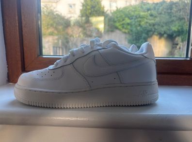 Nike Air Force 1 white trainers UK 5.5