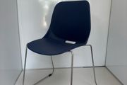 Blue office chair
