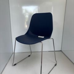 Blue office chair