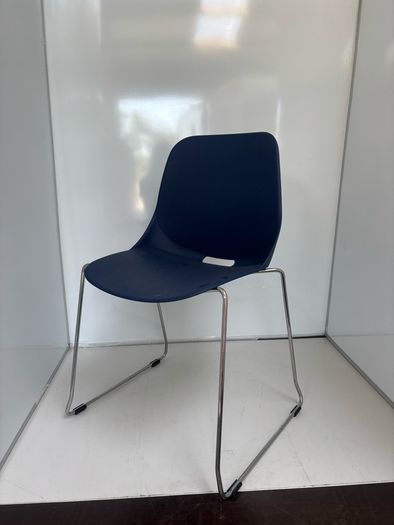 Blue office chair