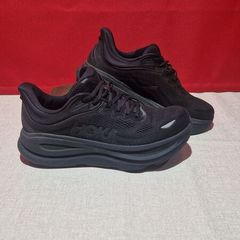 HOKA Bondi 9 Wide Triple Black  Size UK 9.5 / EU 44