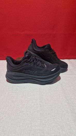 HOKA Bondi 9 Wide Triple Black  Size UK 9.5 / EU 44