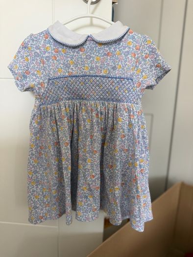Box of new and worn girls cloths