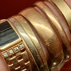 Gold rings