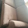 REDUCED DFS ORKA SET: sofa bed / swivel chair / half moon footstool Image 2
