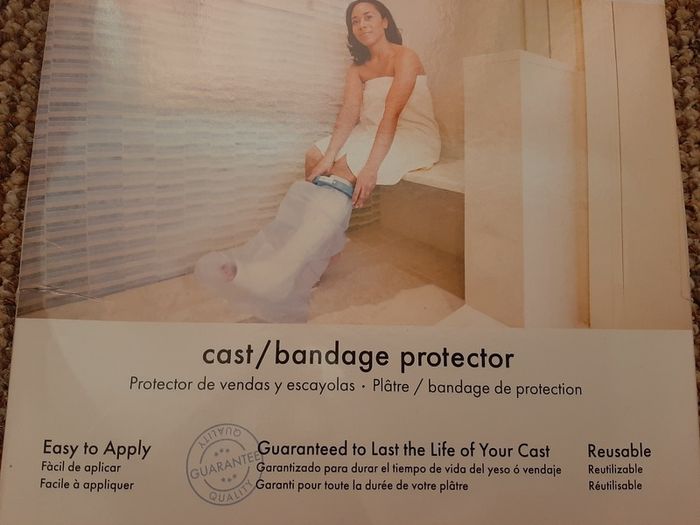 Brand New Leg Cast/Bandage Protector