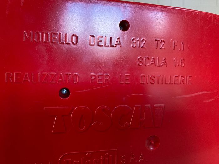 Ferrari 312 T2 Scale 1/6 67 x 35 cm Polistil Toschi