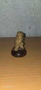 brass owl figurine