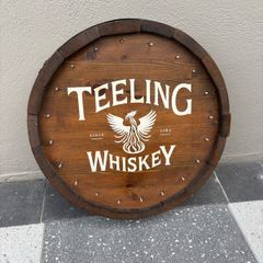 Teeling whiskey sign with lights