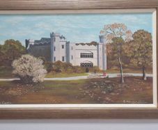 Original Framed Oil Painting of Malahide Castle signed E. Killeen and dated 1977.  Professionally framed and in very good condition. A lovely piece of Irish art that would make an excellent addition to any home, office or collection.  Original painting  S