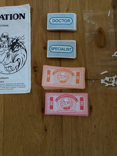Vintage operation game