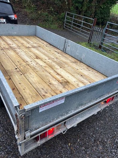 12x6 Hudson dropside trailer