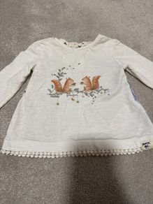 Mantaray baby girl top size 3-6 months
