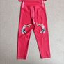 Red Spandex Leggings and Top gym set, size S Image 4