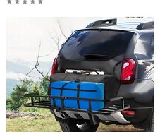 Can post towbar hitch cargo carrier