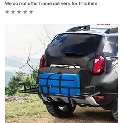 Can post towbar hitch cargo carrier