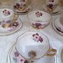 Beautiful  Royal Imperial 19 Piece Tea Set. Finest Bone China Image 7