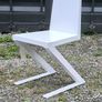 Minimalist Brutalist Metal "Shadow Chair"  Unique Artist One-Off Image 10