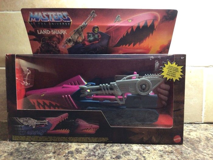 Masters of the universe Mattel land shark
