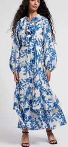 & Other Stories Soft Frilled Detail Dress