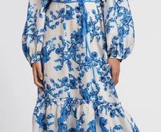 & Other Stories Soft Frilled Detail Dress