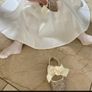 flowergirl ivory dress Image 4