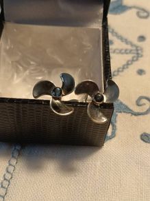 Lori Sterling Silver Cufflinks