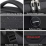Laptop Backpack with USB Charging&Headphone Port,Anti-Theft Business Computer Rucksack with Breathable Padded Shoulder Strap, Water Resistant for School/Work/Travel Image 5