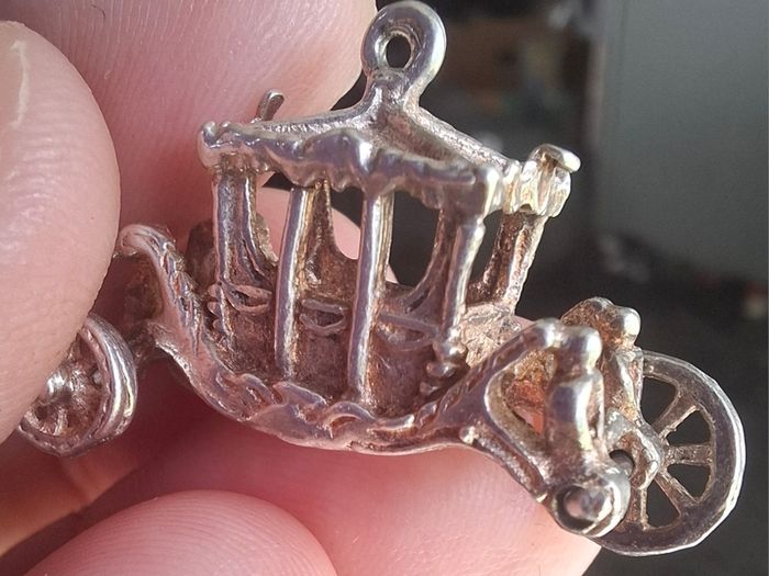 Selection Of Vintage Sterling Silver Charms