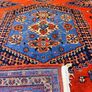 Large Vintage Handknotted Wiss Wool Rug Image 2