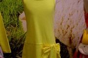 BNWT Jottum yellow girls dress