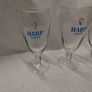3 x Harp vintage stemmed glasses ,good condition,,50 euros posted ,,or if buyer collects I knock of 10 euros, sold as is ,,harp symbols abit faded ,see pictures for condition, sold as seen. Image 6