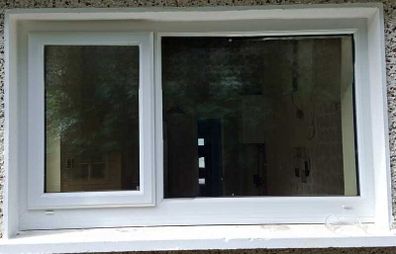 External windows treble glazed