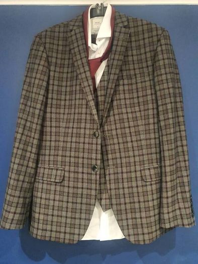 Limehaus Mens 3pc suit with tie and shirt