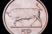 [#2587] - Ireland 2000 | Irish 5p | 5 Pence | Bull | KM.28 | MS