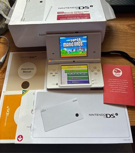 Nintendo DSi white as new boxed
