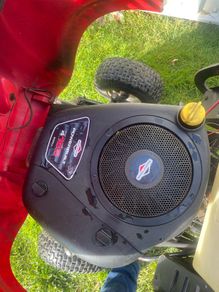 ride on lawnmower