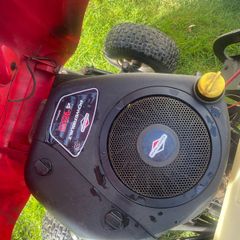 ride on lawnmower