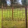 Pair of victorian wrought iron gates Image 2