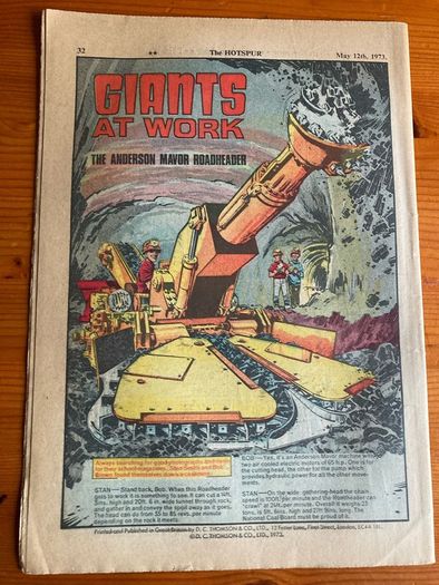 Comics: 'The Hotspur' 1973 (17 numbers)