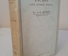 Escape and Other Essays by A. C. Benson (CP303)